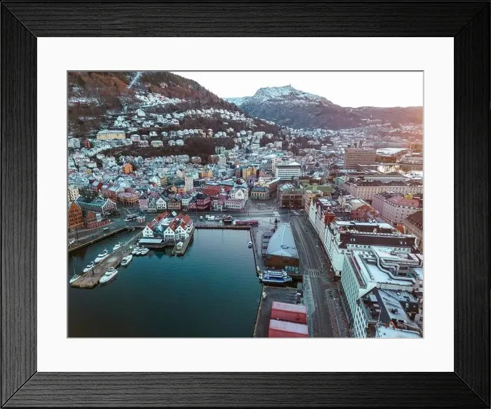 Framed Print : Traditional Scandinavian Architecture Framed Print : Traditional Scandinavian Architecture