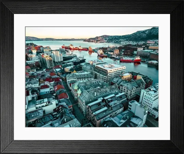 Framed Print : Traditional Scandinavian Architecture Framed Print : Traditional Scandinavian Architecture