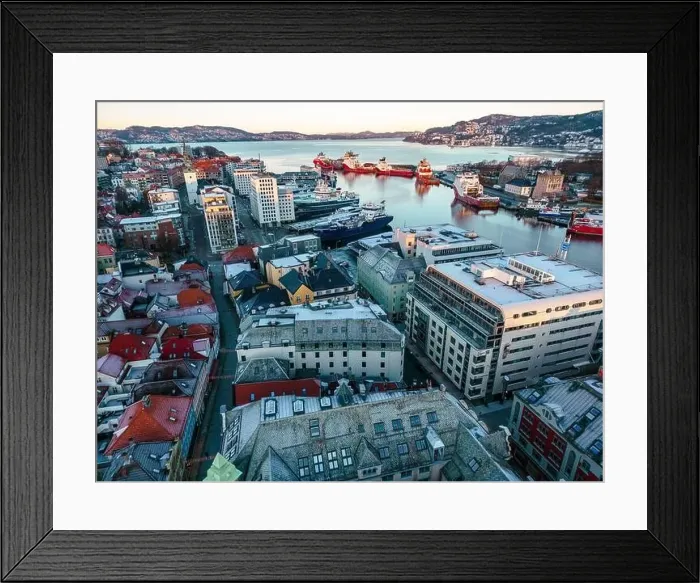 Framed Print : Traditional Scandinavian Architecture Framed Print : Traditional Scandinavian Architecture