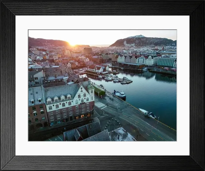 Framed Print : Traditional Scandinavian Architecture Framed Print : Traditional Scandinavian Architecture
