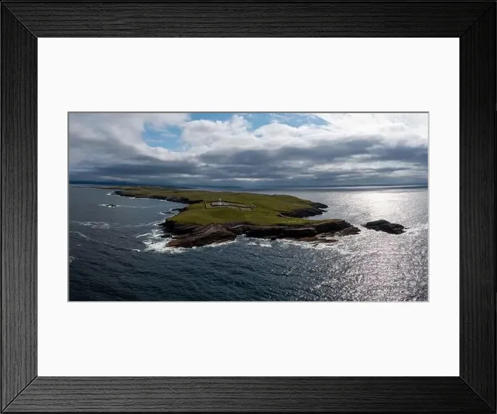 Framed Print : Drone panorama landscape of St. John's Point and the lighthouse in Donegal Bay in the northwest of Ireland Framed Print : Drone panorama landscape of St. John's Point and the lighthouse in Donegal Bay in the northwest of Ireland