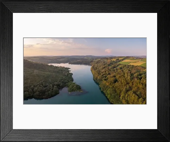 Framed Print : View of Castlehaven Bay and The Narrows in West Cork at sunset Framed Print : View of Castlehaven Bay and The Narrows in West Cork at sunset