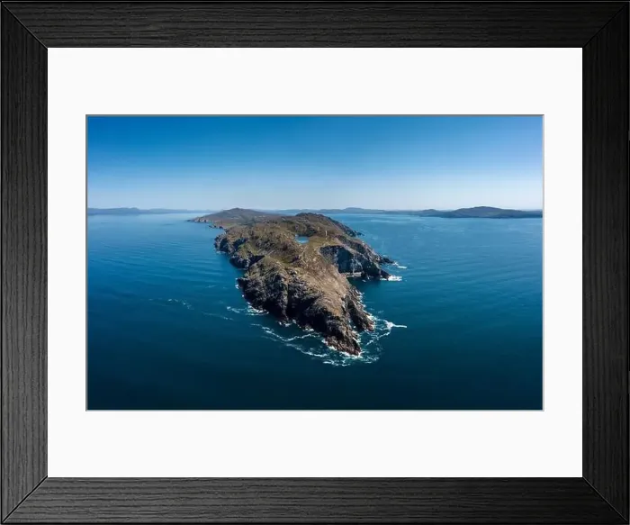 Framed Print : Aerial view of the Sheep's Head Peninsula in County Cork of Ireland Framed Print : Aerial view of the Sheep's Head Peninsula in County Cork of Ireland