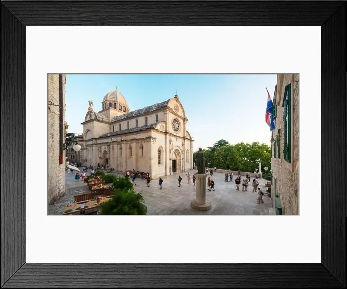 Framed Print : St. James Cathedral, Sibenik, Sibenik-Knin, Croatia Framed Print : St. James Cathedral, Sibenik, Sibenik-Knin, Croatia