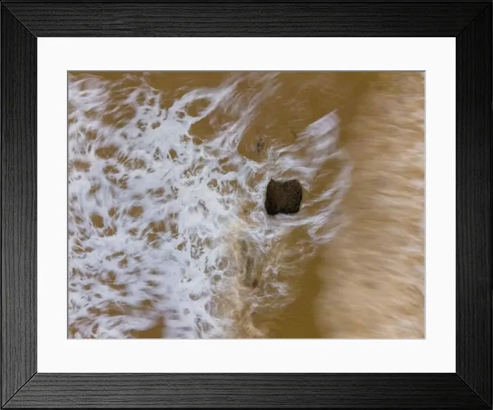 Framed Print : Sea and rock Framed Print : Sea and rock