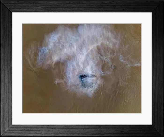Framed Print : Sea and rock Framed Print : Sea and rock