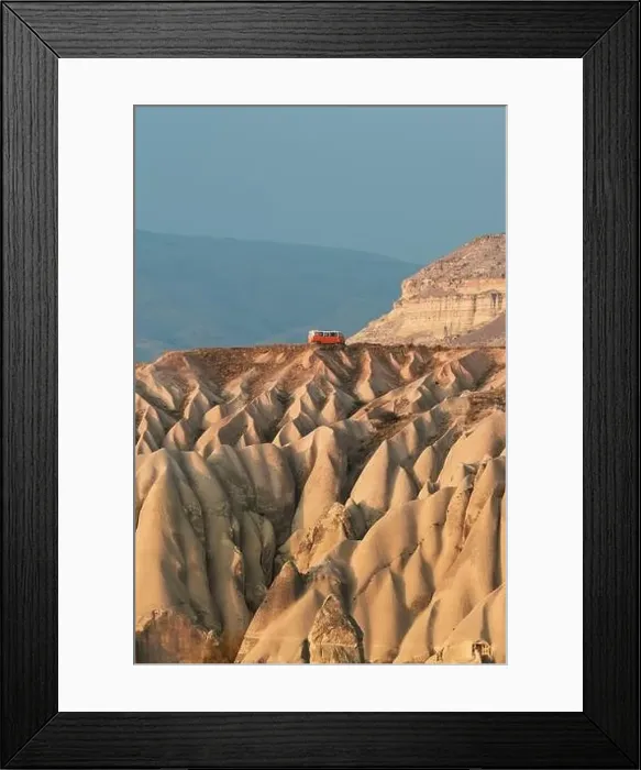 Framed Print : Stunning view of some rock formations in the Red & Rose Valley in Cappadocia during a beautiful sunrise Framed Print : Stunning view of some rock formations in the Red & Rose Valley in Cappadocia during a beautiful sunrise