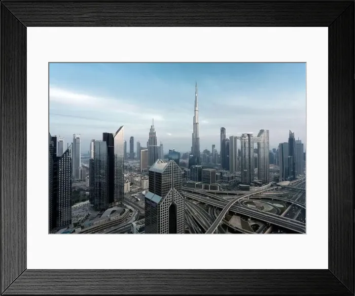 Framed Print : Burj Khalifa in Dubai, taken in April 2022 Framed Print : Burj Khalifa in Dubai, taken in April 2022