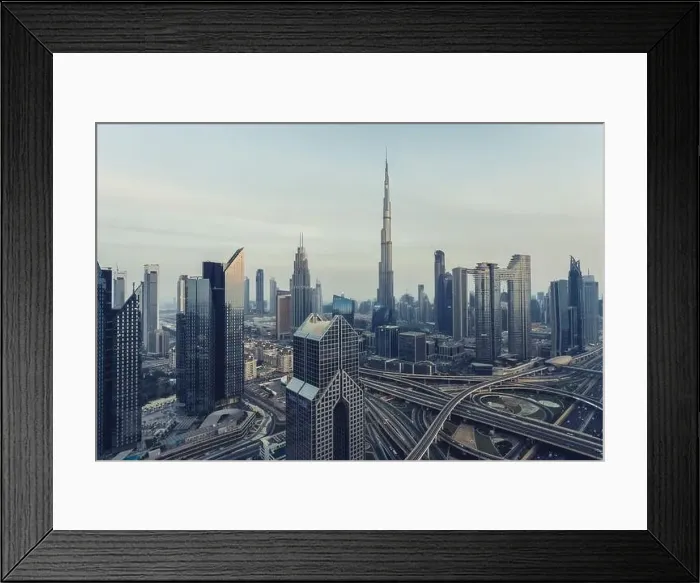 Framed Print : Burj Khalifa in Dubai, taken in April 2022 Framed Print : Burj Khalifa in Dubai, taken in April 2022