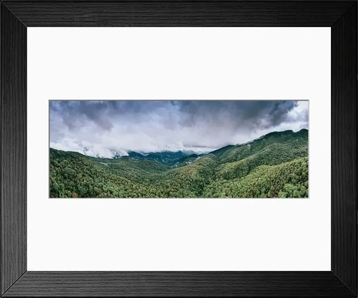 Framed Print : Aerial panoramic view of the Mata Atlantica preserved in Caparao, Brazil, in the state of Minas Gerais Framed Print : Aerial panoramic view of the Mata Atlantica preserved in Caparao, Brazil, in the state of Minas Gerais