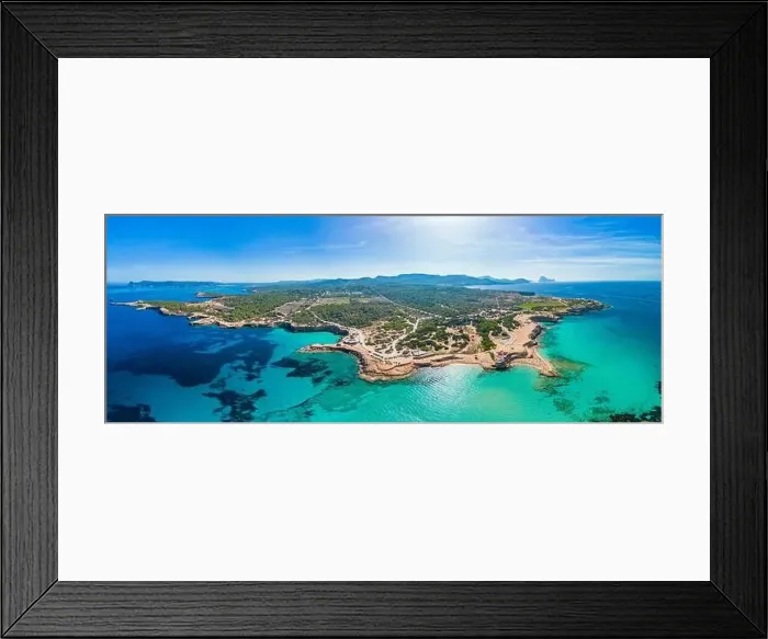 Framed Print : Platges de Comte, North Ibiza, Baleares, the most amazing beach on the island Framed Print : Platges de Comte, North Ibiza, Baleares, the most amazing beach on the island