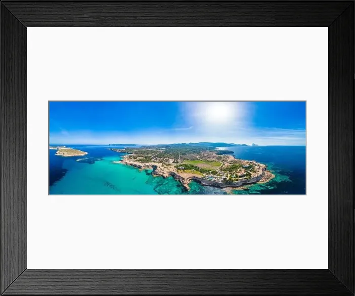 Framed Print : Platges de Comte, North Ibiza, Baleares, the most amazing beach on the island Framed Print : Platges de Comte, North Ibiza, Baleares, the most amazing beach on the island