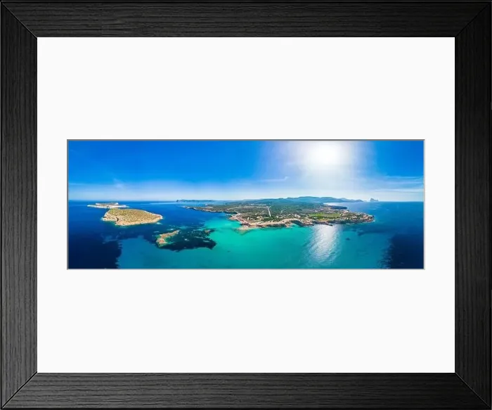 Framed Print : Platges de Comte, North Ibiza, Baleares, the most amazing beach on the island Framed Print : Platges de Comte, North Ibiza, Baleares, the most amazing beach on the island