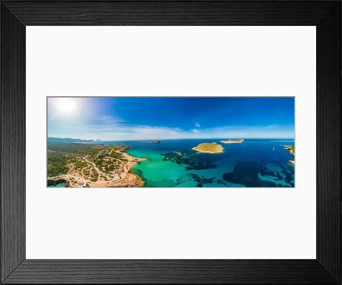 Framed Print : Platges de Comte, North Ibiza, Baleares, the most amazing beach on the island Framed Print : Platges de Comte, North Ibiza, Baleares, the most amazing beach on the island