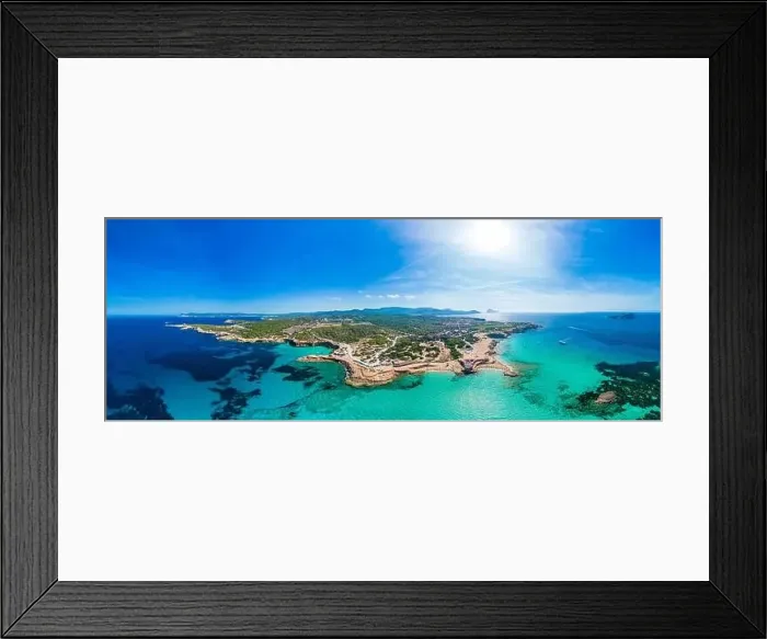 Framed Print : Platges de Comte, North Ibiza, Baleares, the most amazing beach on the island Framed Print : Platges de Comte, North Ibiza, Baleares, the most amazing beach on the island