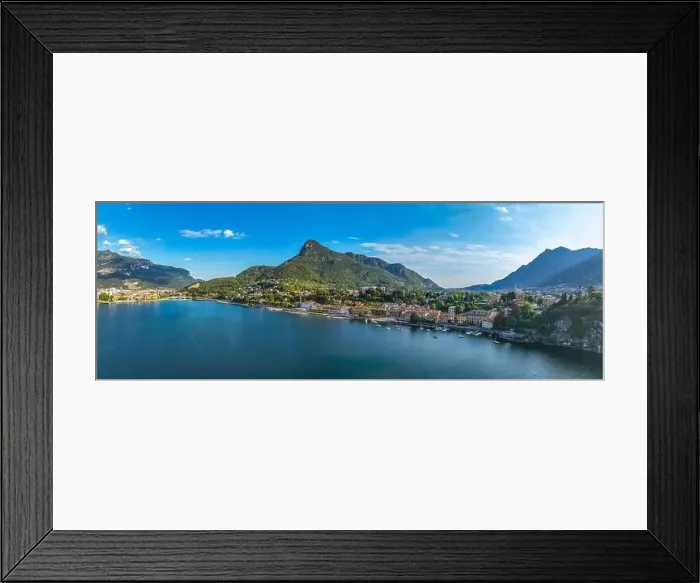 Framed Print : Aerial view of Malgrate Lecco in Lake Como, Italy Framed Print : Aerial view of Malgrate Lecco in Lake Como, Italy