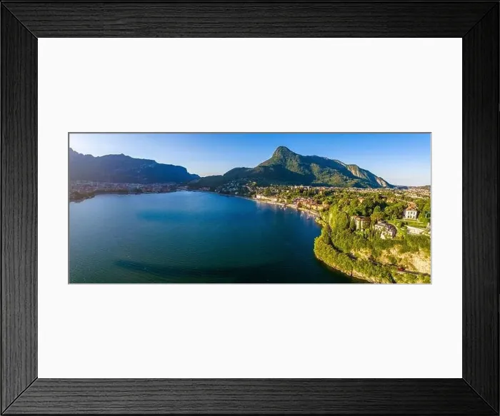 Framed Print : Aerial view of Malgrate Lecco in Lake Como, Italy Framed Print : Aerial view of Malgrate Lecco in Lake Como, Italy