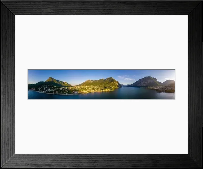 Framed Print : Aerial view of Malgrate Lecco in Lake Como, Italy Framed Print : Aerial view of Malgrate Lecco in Lake Como, Italy