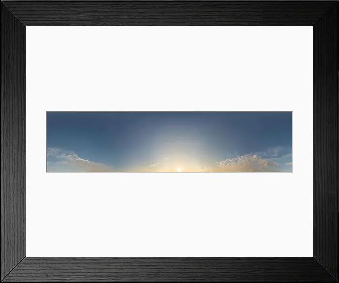 Framed Print : Blue summer sky panorama with light Cirrus clouds Framed Print : Blue summer sky panorama with light Cirrus clouds