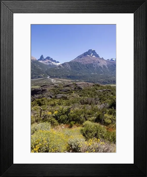 Framed Print : View from the viewpoint Mirador Rio Ibañez at the Carretera Austral in Patagonia, Chile Framed Print : View from the viewpoint Mirador Rio Ibañez at the Carretera Austral in Patagonia, Chile
