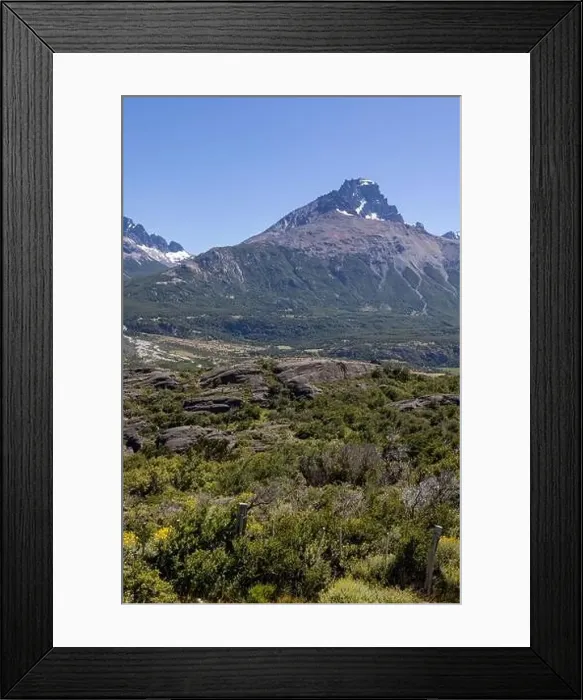 Framed Print : View from the viewpoint Mirador Rio Ibañez at the Carretera Austral in Patagonia, Chile Framed Print : View from the viewpoint Mirador Rio Ibañez at the Carretera Austral in Patagonia, Chile