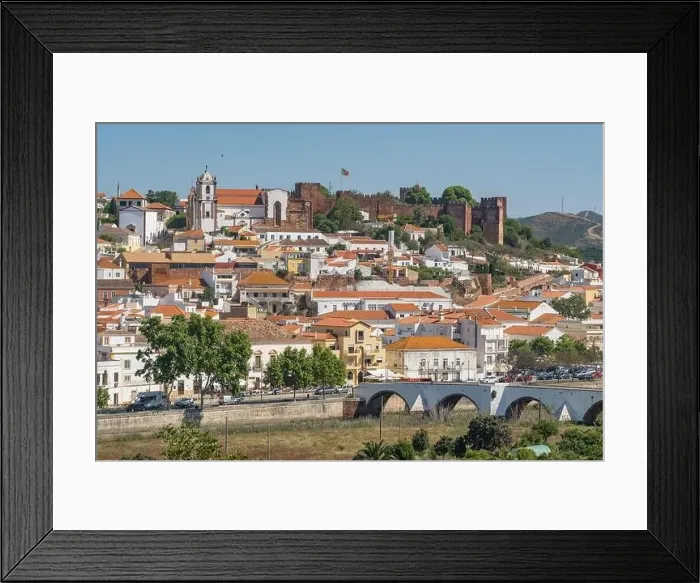 Framed Print : Silves medieval town in Algarve region of Portugal Framed Print : Silves medieval town in Algarve region of Portugal