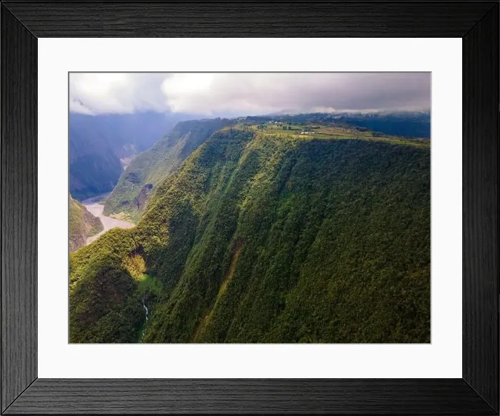 Framed Print : Saint-Joseph, Reunion Island - Ramparts river and Grand Coude plateau Framed Print : Saint-Joseph, Reunion Island - Ramparts river and Grand Coude plateau
