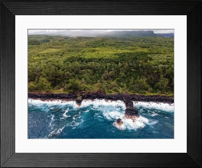 Framed Print : Saint-Philippe, Reunion Island - Salt quay old port Framed Print : Saint-Philippe, Reunion Island - Salt quay old port