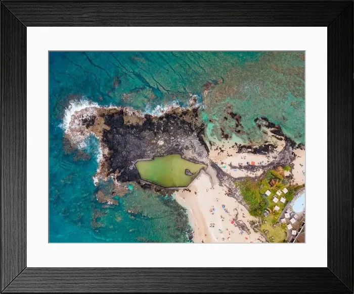 Framed Print : Saint-Gilles, Reunion Island - Boucan Canot beach Framed Print : Saint-Gilles, Reunion Island - Boucan Canot beach