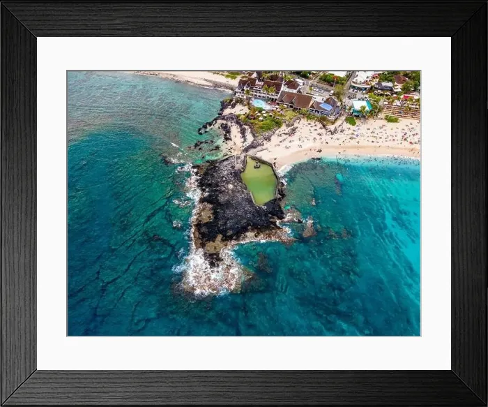 Framed Print : Saint-Gilles, Reunion Island - Boucan Canot beach Framed Print : Saint-Gilles, Reunion Island - Boucan Canot beach