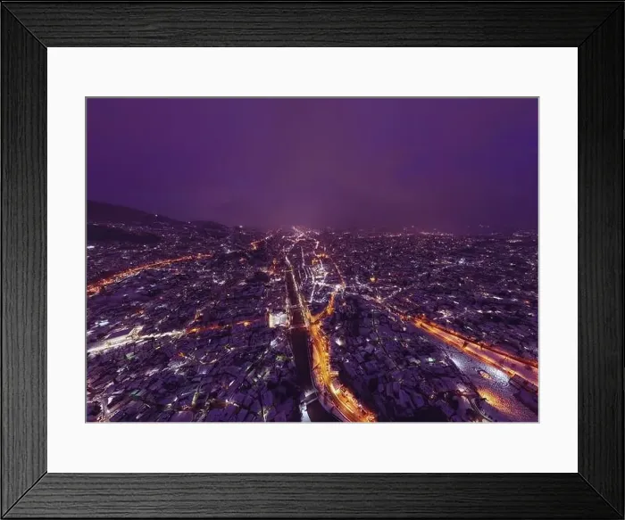 Framed Print : Sarajevo city hall or national library in town center aerialhyper lapse or time lapse Framed Print : Sarajevo city hall or national library in town center aerialhyper lapse or time lapse