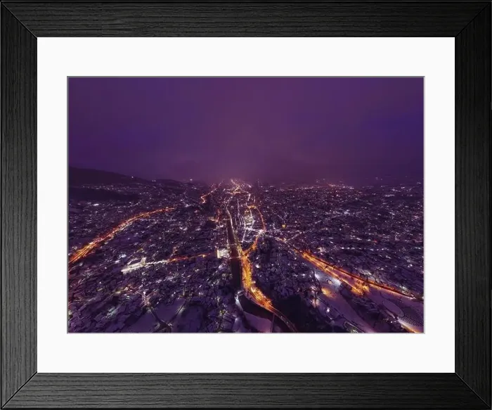 Framed Print : Sarajevo city hall or national library in town center aerialhyper lapse or time lapse Framed Print : Sarajevo city hall or national library in town center aerialhyper lapse or time lapse