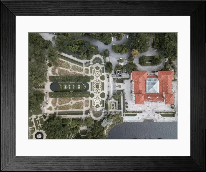 Framed Print : City Park Aerial topdown Photo Framed Print : City Park Aerial topdown Photo