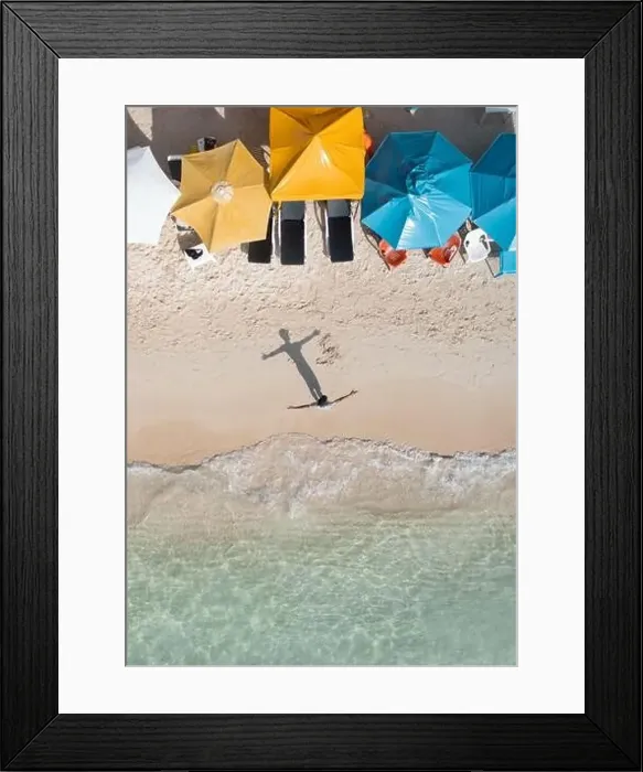 Framed Print : Aerial Nature Beach Drone Photo Framed Print : Aerial Nature Beach Drone Photo