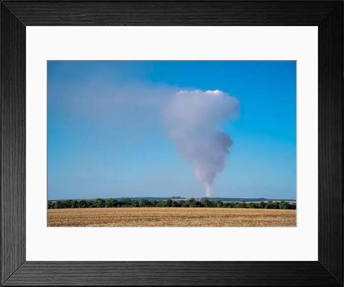 Framed Print : Drone aerial view of amazon deforestation Framed Print : Drone aerial view of amazon deforestation