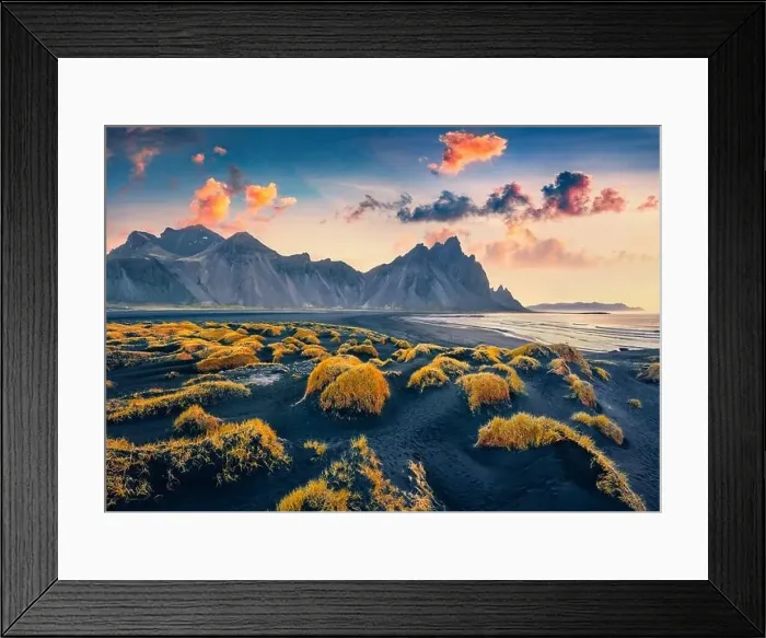Framed Print : Beautiful autumn scenery