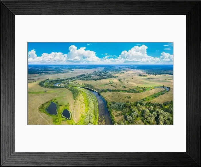 Framed Print : Beautiful Ukrainian nature background Framed Print : Beautiful Ukrainian nature background