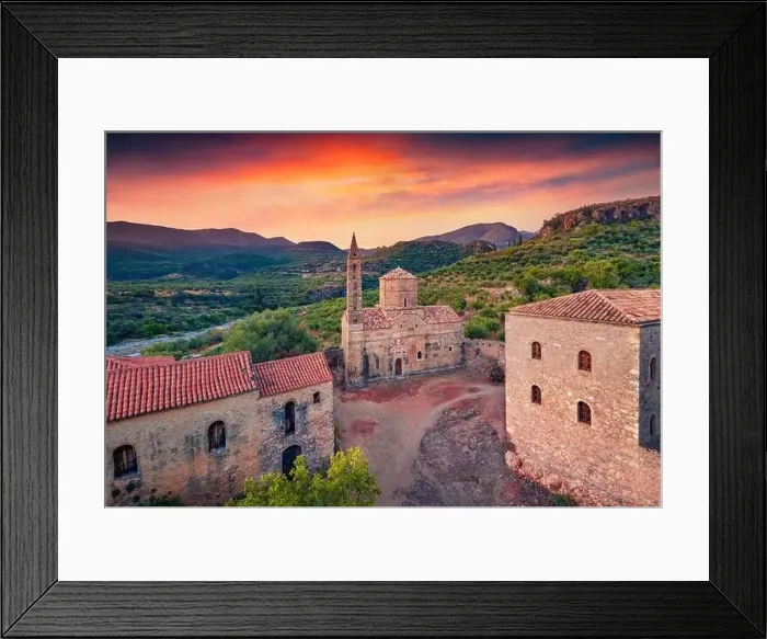 Framed Print : Stunninf summer view of Mourtzinos Tower Framed Print : Stunninf summer view of Mourtzinos Tower