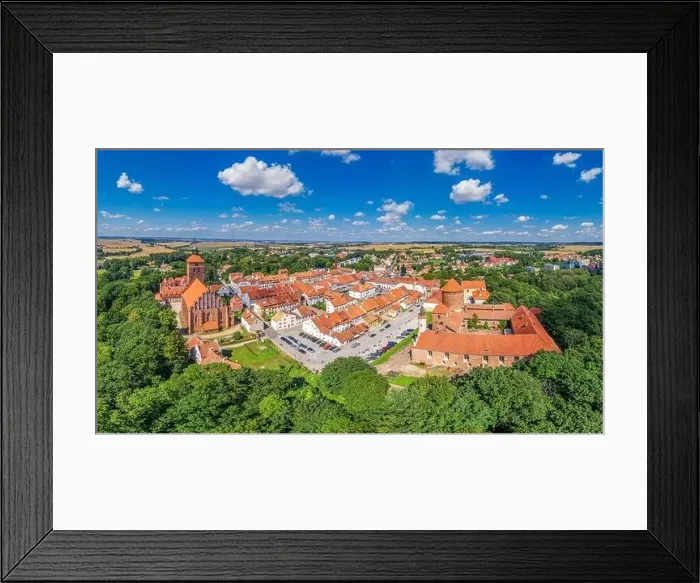 Framed Print : Reszel - a city in the Warmian-Masurian Voivodeship Framed Print : Reszel - a city in the Warmian-Masurian Voivodeship