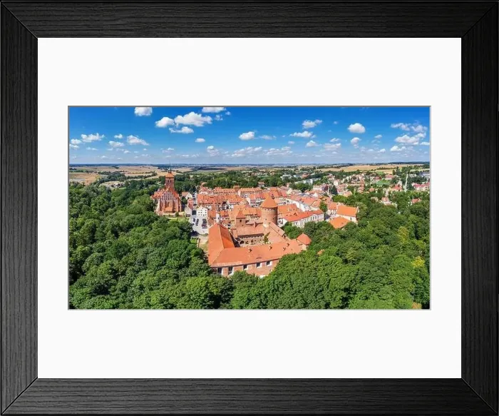 Framed Print : Reszel - a city in the Warmian-Masurian Voivodeship Framed Print : Reszel - a city in the Warmian-Masurian Voivodeship