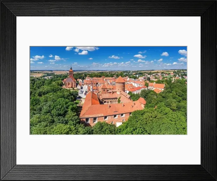 Framed Print : Reszel - a city in the Warmian-Masurian Voivodeship Framed Print : Reszel - a city in the Warmian-Masurian Voivodeship