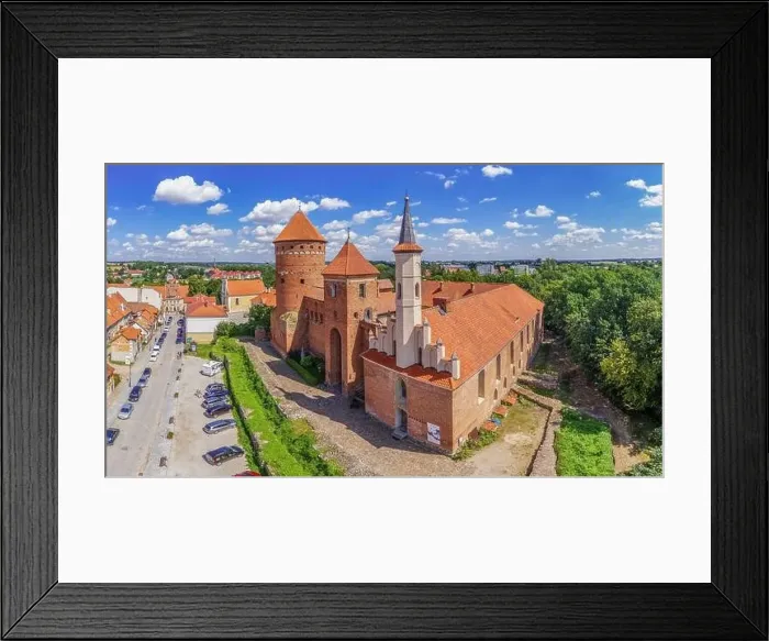 Framed Print : Reszel - a city in the Warmian-Masurian Voivodeship Framed Print : Reszel - a city in the Warmian-Masurian Voivodeship