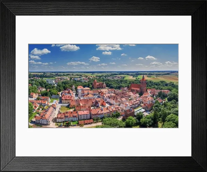 Framed Print : Reszel - a city in the Warmian-Masurian Voivodeship Framed Print : Reszel - a city in the Warmian-Masurian Voivodeship