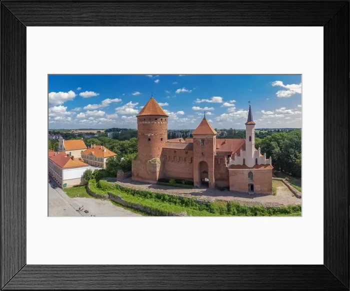 Framed Print : Reszel - a city in the Warmian-Masurian Voivodeship Framed Print : Reszel - a city in the Warmian-Masurian Voivodeship