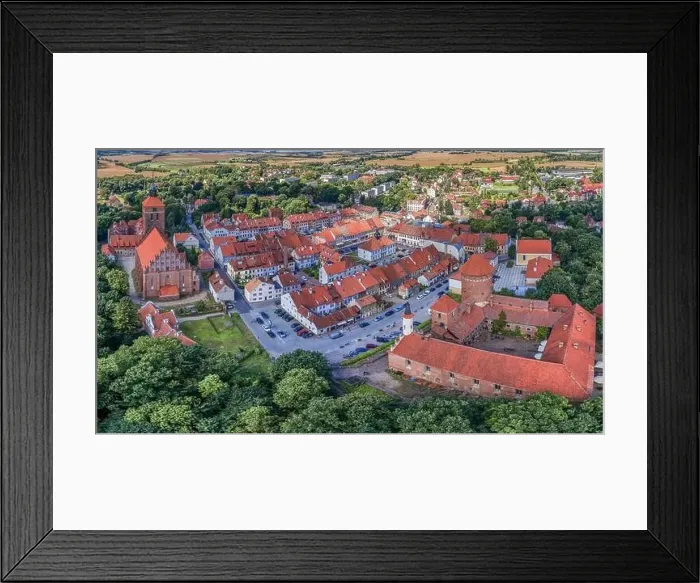 Framed Print : Reszel - a city in the Warmian-Masurian Voivodeship Framed Print : Reszel - a city in the Warmian-Masurian Voivodeship
