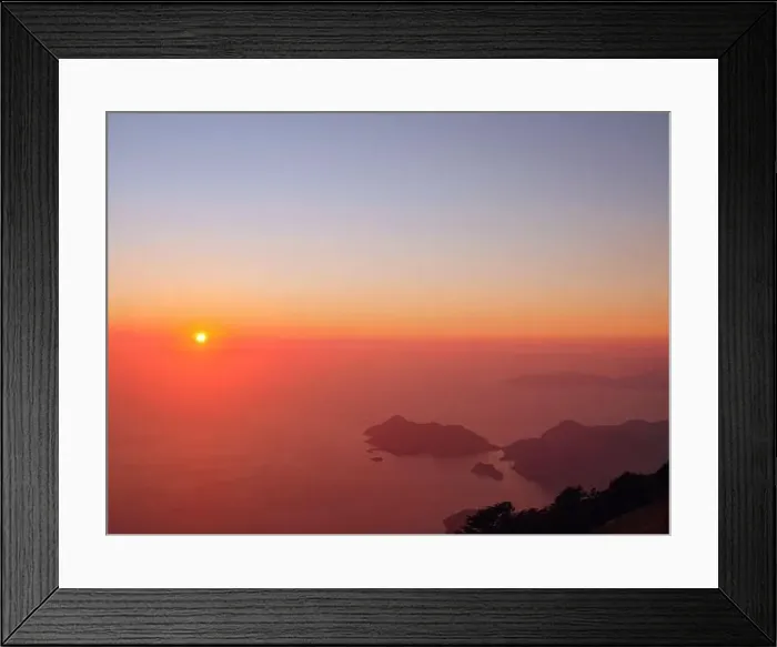 Framed Print : Summer scenery of Blue Lagoon with white sand located in city Oludeniz Framed Print : Summer scenery of Blue Lagoon with white sand located in city Oludeniz
