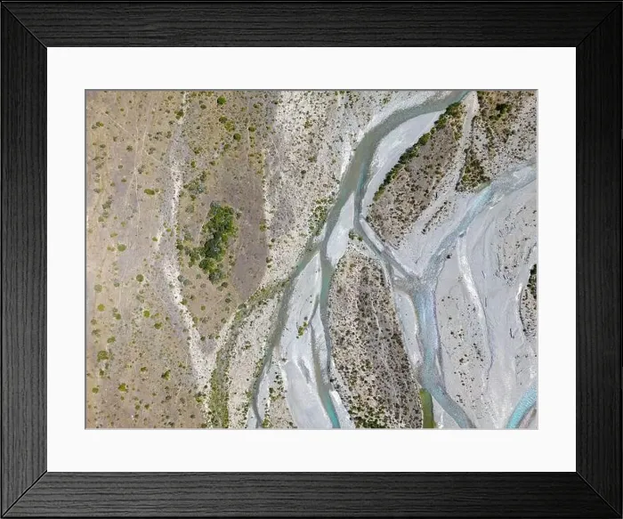 Framed Print : Aerial View of a creek flowing to the beautiful Lago General Carrera in southern Chile - Traveling the Carretera Framed Print : Aerial View of a creek flowing to the beautiful Lago General Carrera in southern Chile - Traveling the Carretera