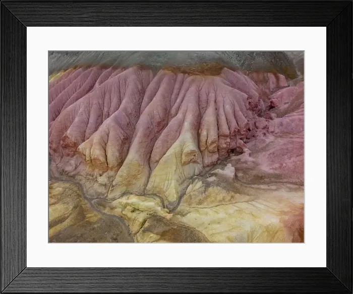 Framed Print : Aerial view of the stunning landscape of Tierra de Colores in Parque Patagonia in Argentina, South America Framed Print : Aerial view of the stunning landscape of Tierra de Colores in Parque Patagonia in Argentina, South America
