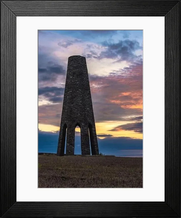 Framed Print : Sunrise over The Daymark, Kingswear, Devon, England, Europe Framed Print : Sunrise over The Daymark, Kingswear, Devon, England, Europe