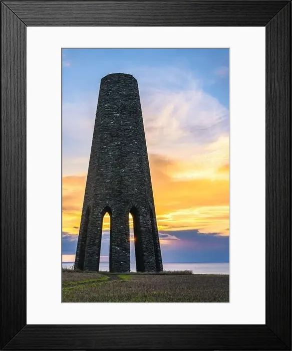 Framed Print : Sunrise over The Daymark, Kingswear, Devon, England, Europe Framed Print : Sunrise over The Daymark, Kingswear, Devon, England, Europe